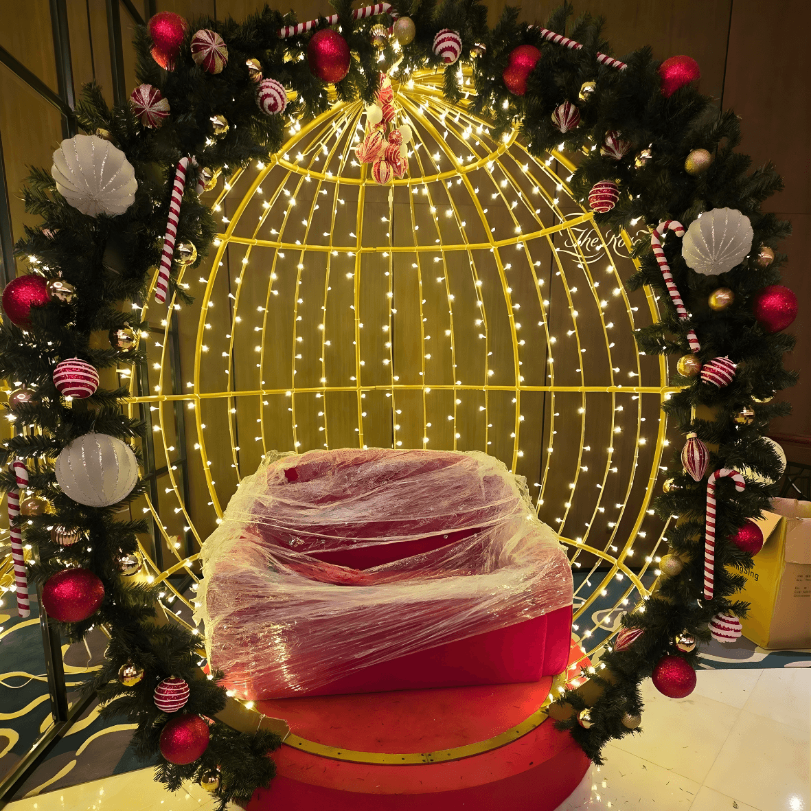 Christmas Entrance Portal & Grand Tree